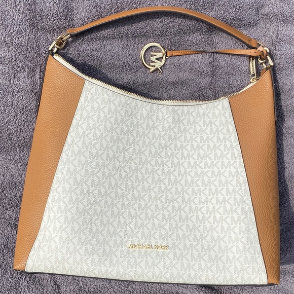 REAL Michael Kors Medium Logo Bag - Picture 1 of 9